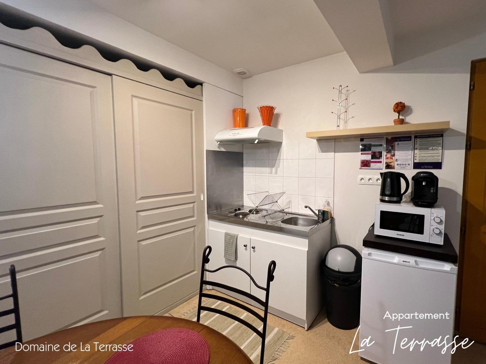 Domaine De La Terrasse Leilighet Carbonne Eksteriør bilde